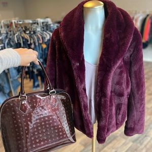 Weather proof mink jacket